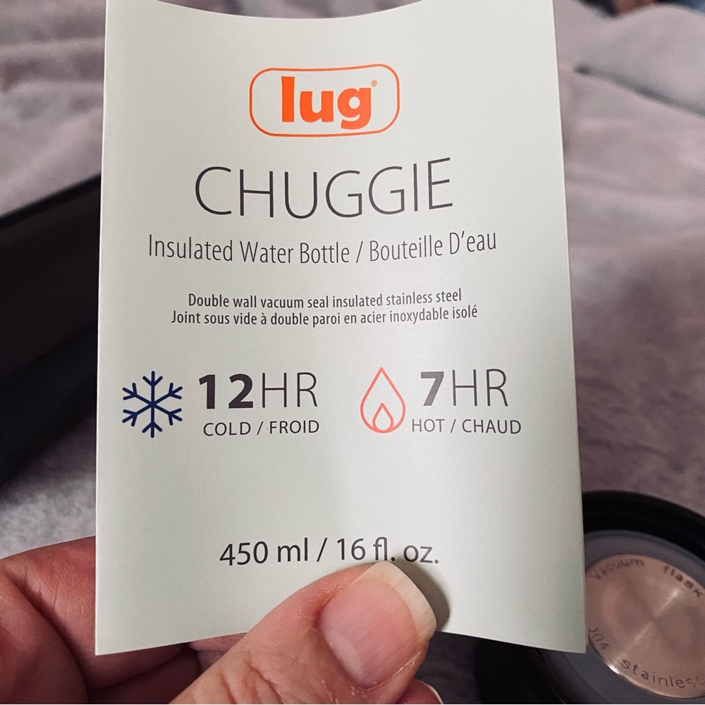 Lug Chuggie 16 oz. NWT Insulated water bottle - Picture 6 of 10